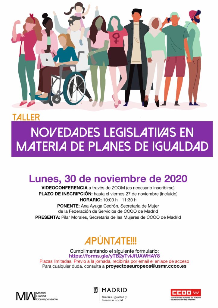 Cartel_Novedades_legislativas_en_materia_de_Planes_de_Igualdad_Taller_30_11_2020
