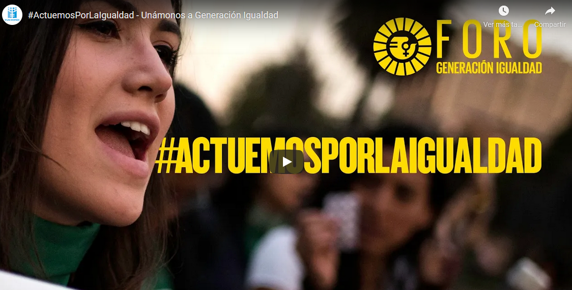 Foro Generación Igualdad: Una oportunidad única para esta generación