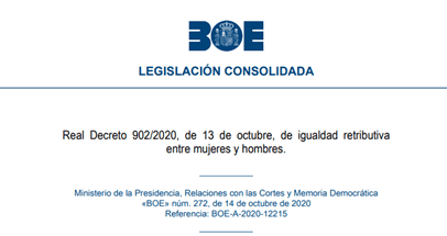 El RD Igualdad Retributiva_TRANSPARENCIA