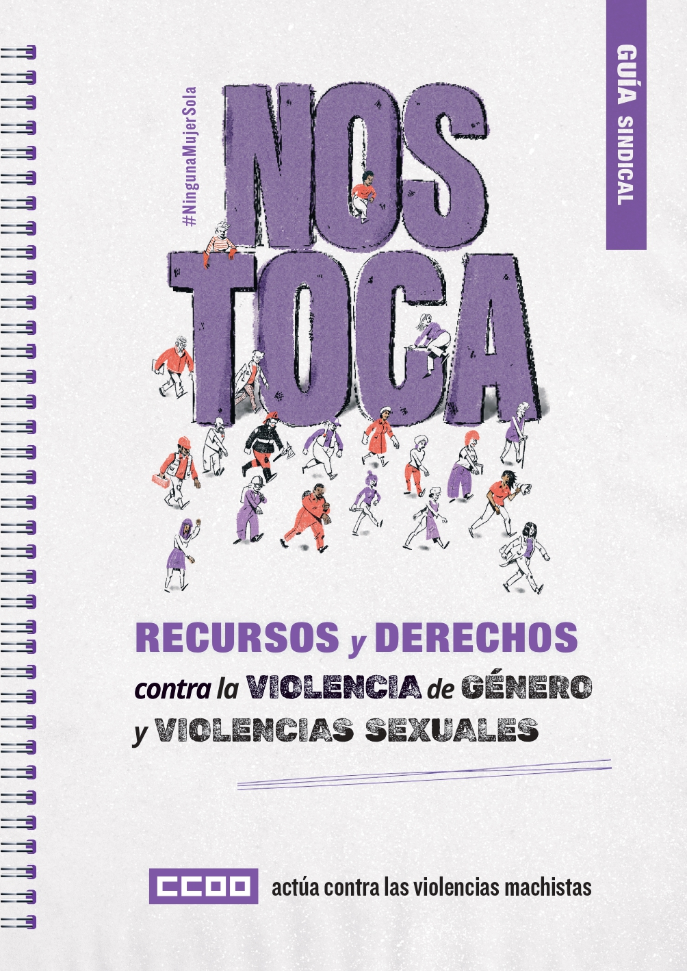 CCOO lanza una guía de derechos y recursos contra las violencias machistas